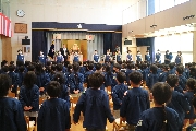 令和５年度　修了式